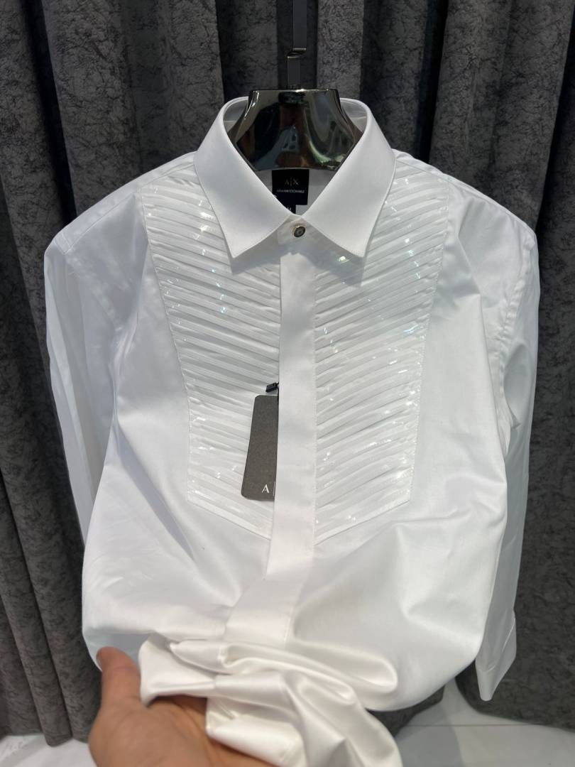 ARRWA%! EXCHAGE IMPORTED PREMIUM BOX PACK SHIRT WHITE