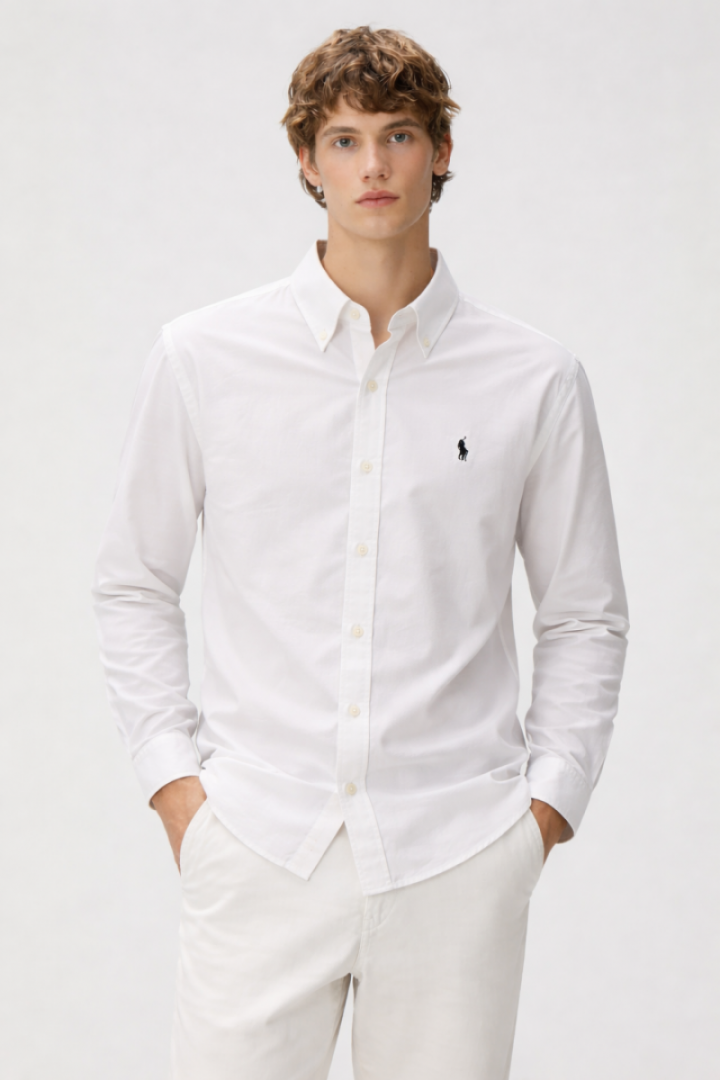 Ralpxh Lauren POLO IMPOxRTED STORE ARTICLE SHIRT