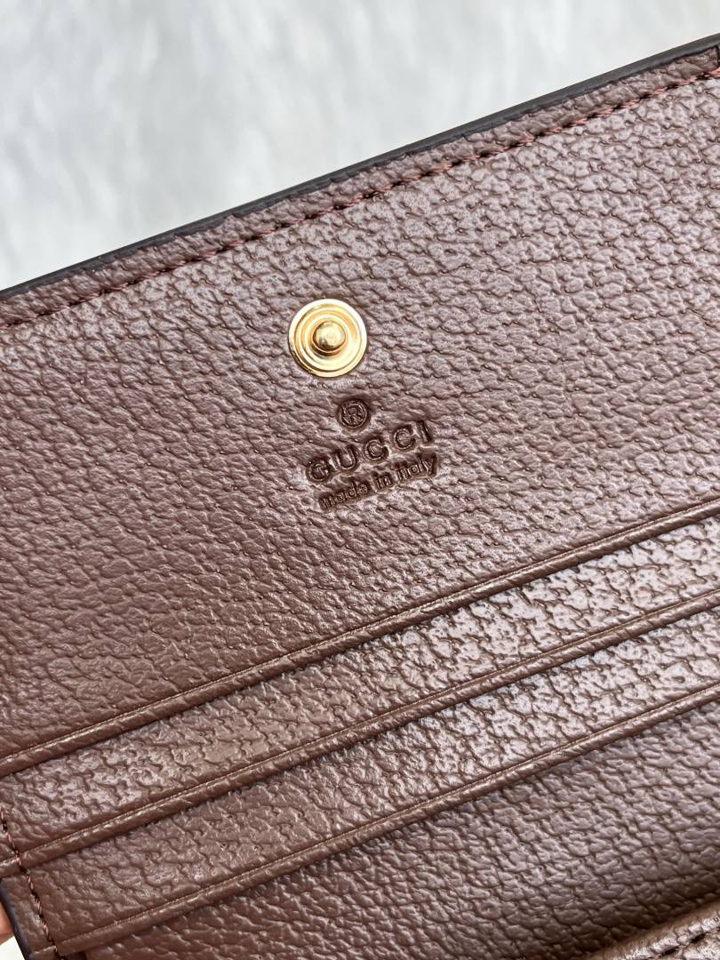 Guchi_G-6_Ophidia_Flap_Wallet_Unisex_With_OriginalPacking