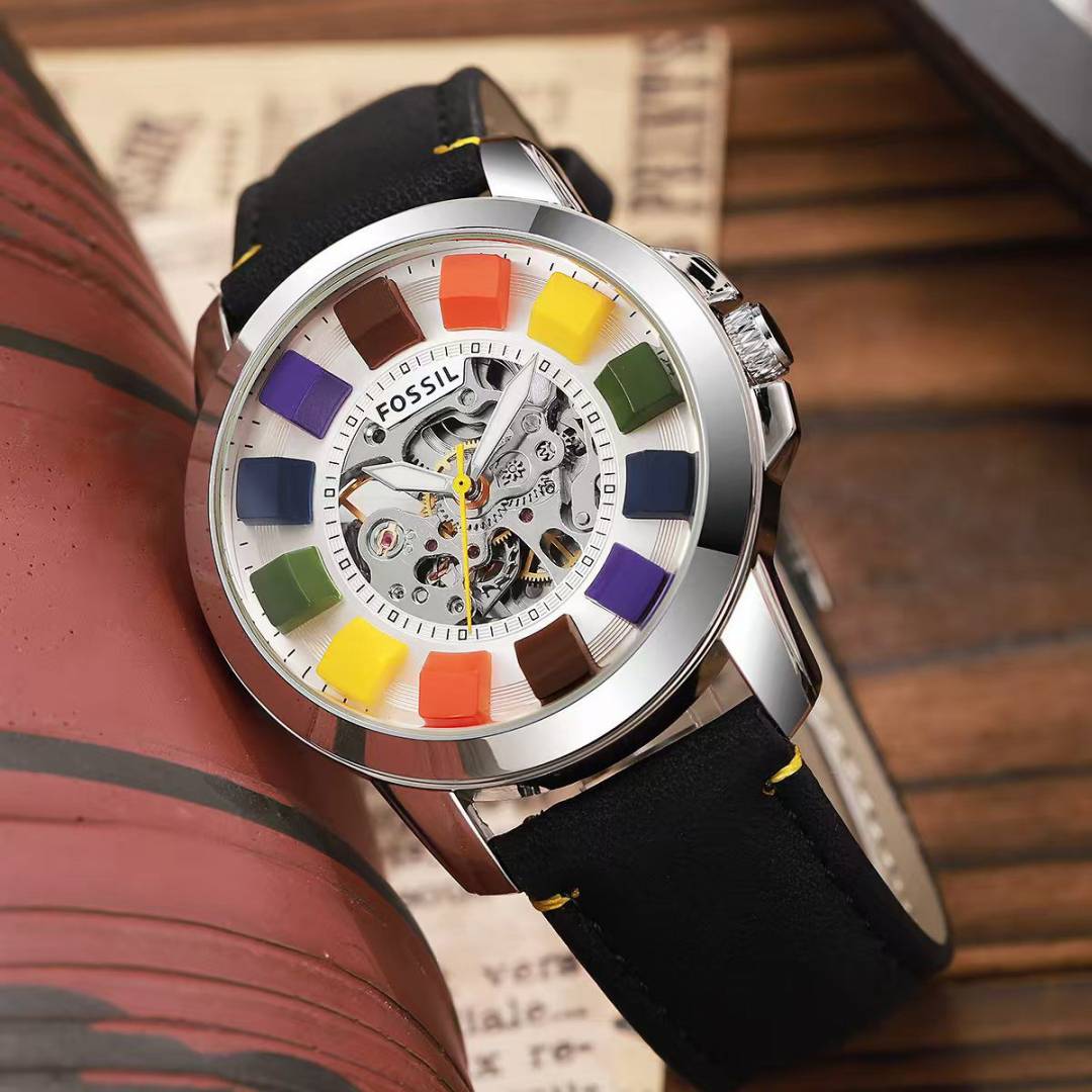 Fossil Grant Multi Skeleton Automatic video