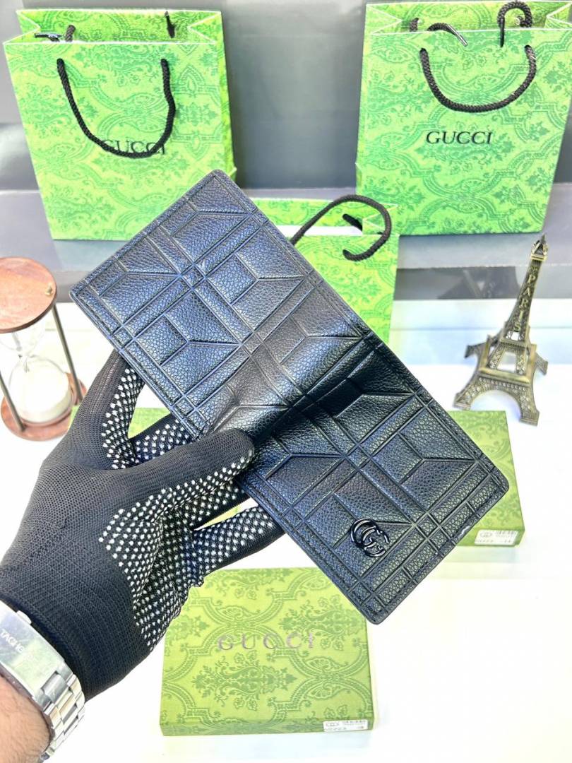 Guchi New Black Wallet Fa 48