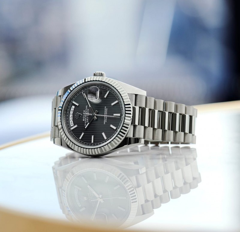 Rolex Oyster perpetual Day Date Automatic video