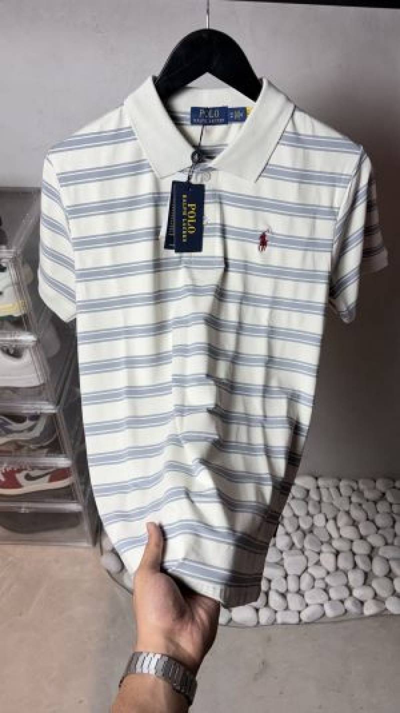 Ralp_ Laure_n Premium Striped Polo T-Shirt With OG Packaging 1344.Sale offer VS1000