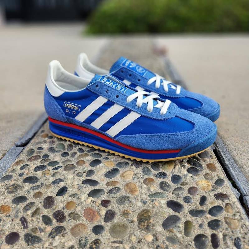 ADIDDAS SL 72 BLUE SCARLET