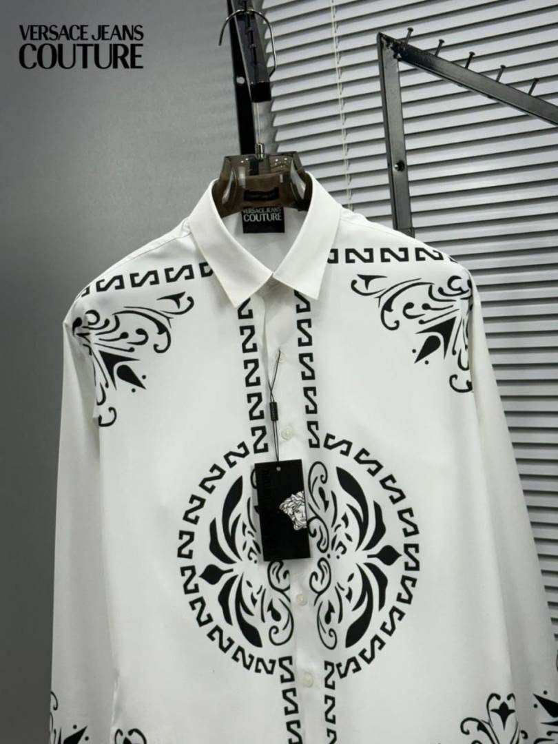 Versace Couture Box Pack Full Sleeves Shirt White