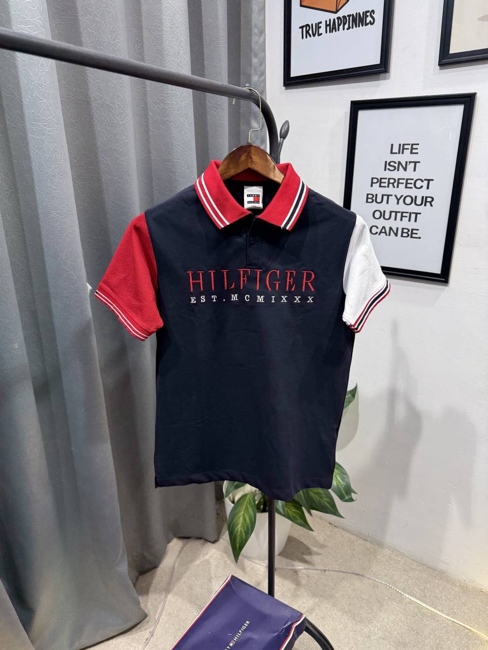 Tommy hilfigar box pack imported polo tshirt navy