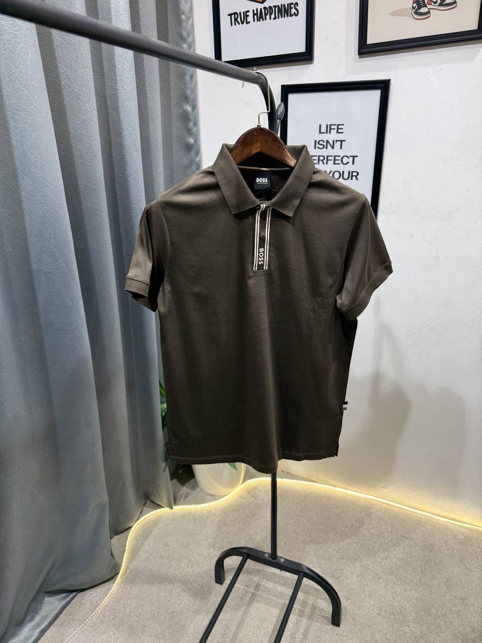 Hugo bos imported box pack polo tshirt olive