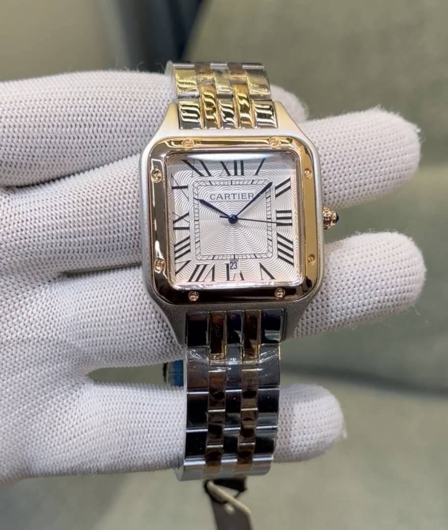 Cartier Square Twotone