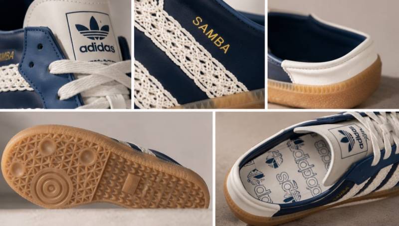 ADIDDAS SAMBA MULE NAVY GUM