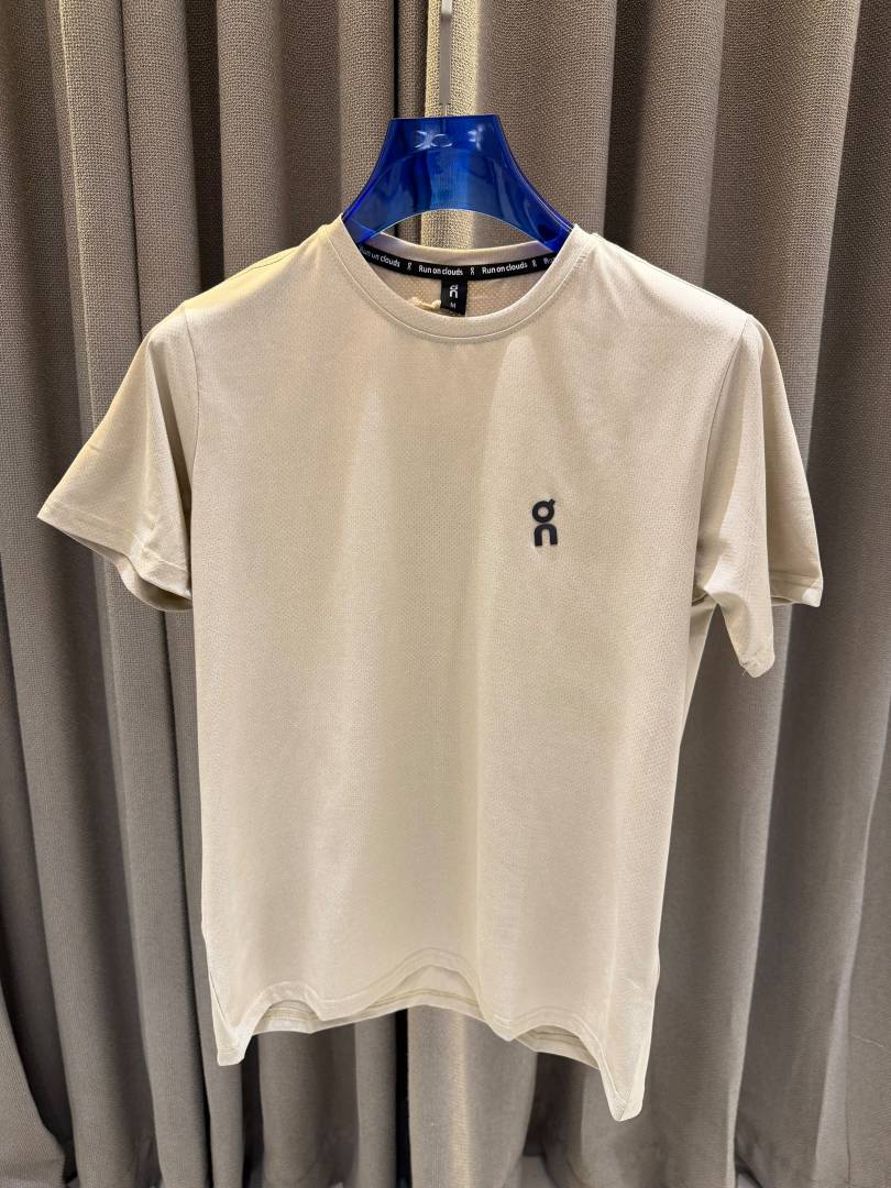 On Cloud Round Neck T-shirt Light Beige