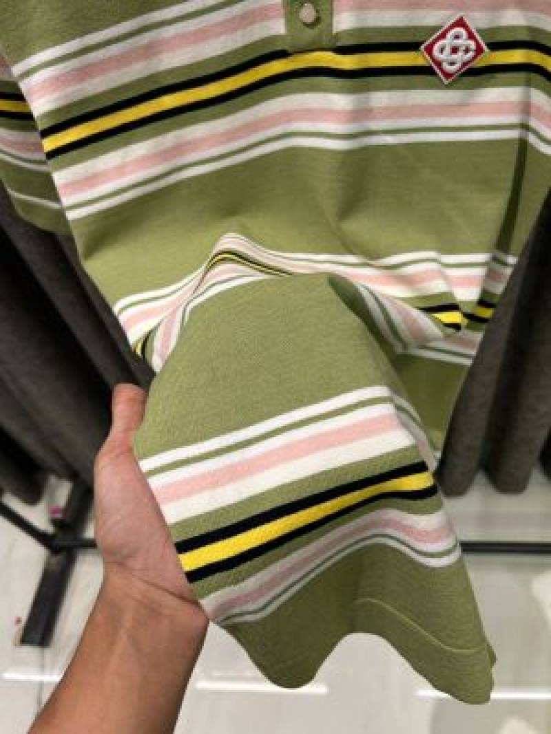 Casablanc-a IMPORTED STORE ARTICLE POLO T-SHIRT