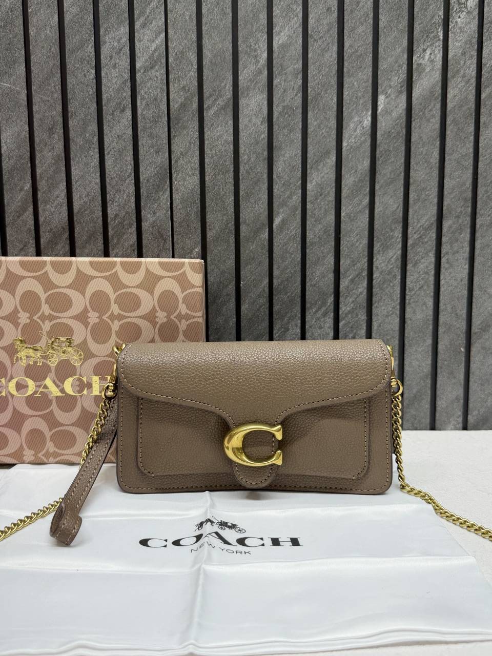 Coacch Tabby 19 Chain Clutch SuperHighend Quality 11 With OriginalBox & DustCover