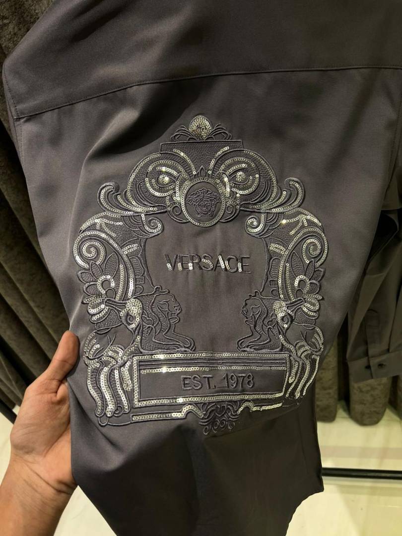 Versac-e IMPORTED STORE ARTICLE DIAMOND SHIRT