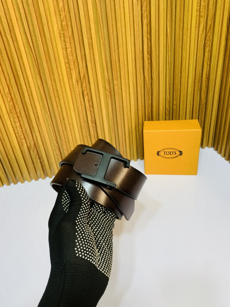 12 TODD'S BLACK BROWN PREMIUM QUALITY BELT WITH BOX