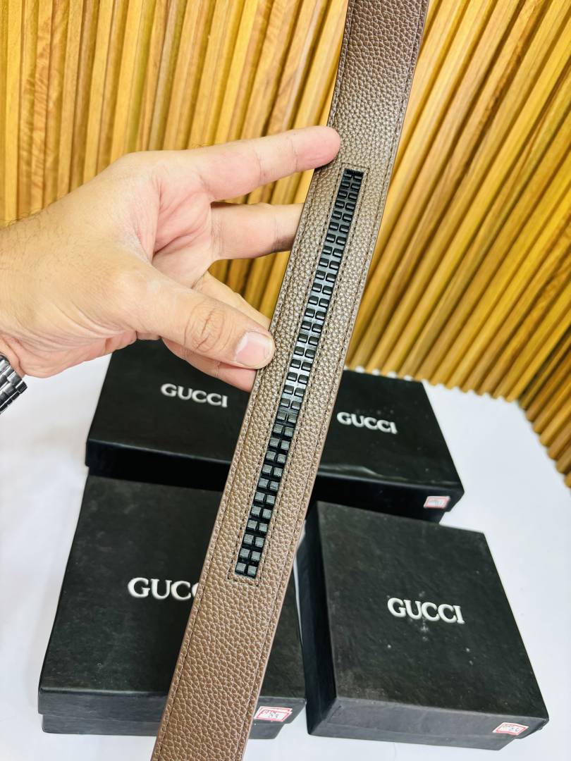 04 GUCHI PREMIUM QUALITY AUTOMATIC LOCK BELT