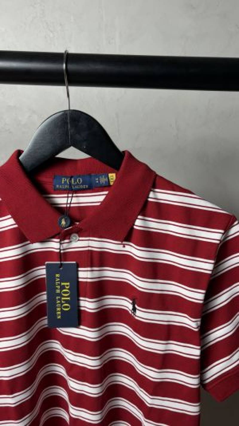 Ralp_ Laure_n Premium Striped Polo T-Shirt With OG Packaging 1346. Sale offer VS1000