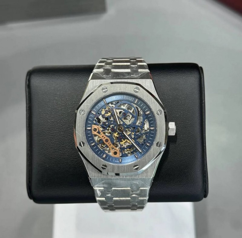 Audemar piguet Royal Oak Skeleton Automatic Steel-Blue