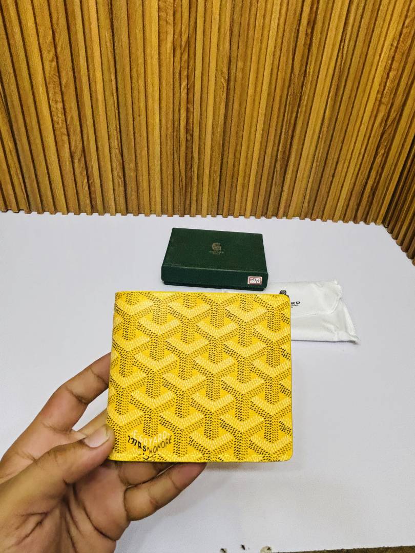 28 GOYERD YELLOW PREMIUM QUALITY WALLET