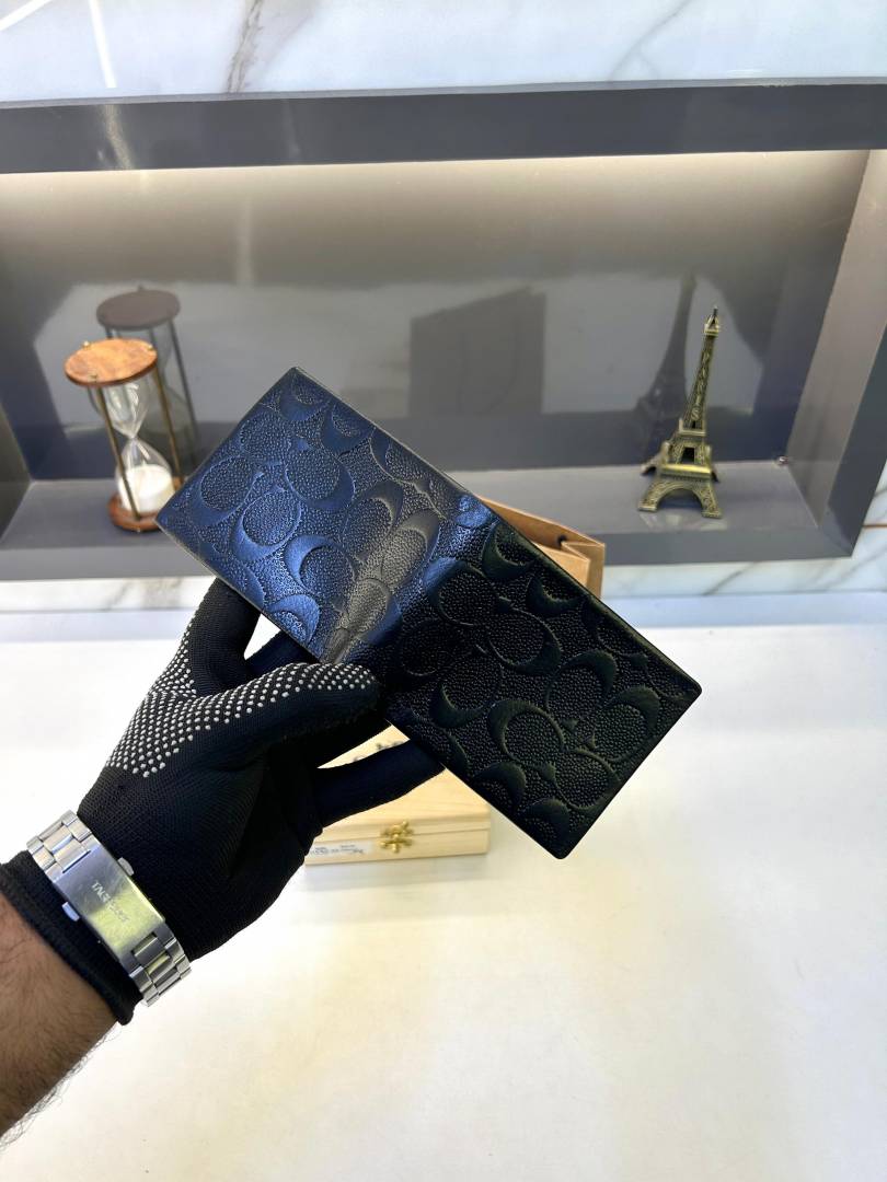 Coac_Wallet Black Premium Quality Fa 768
