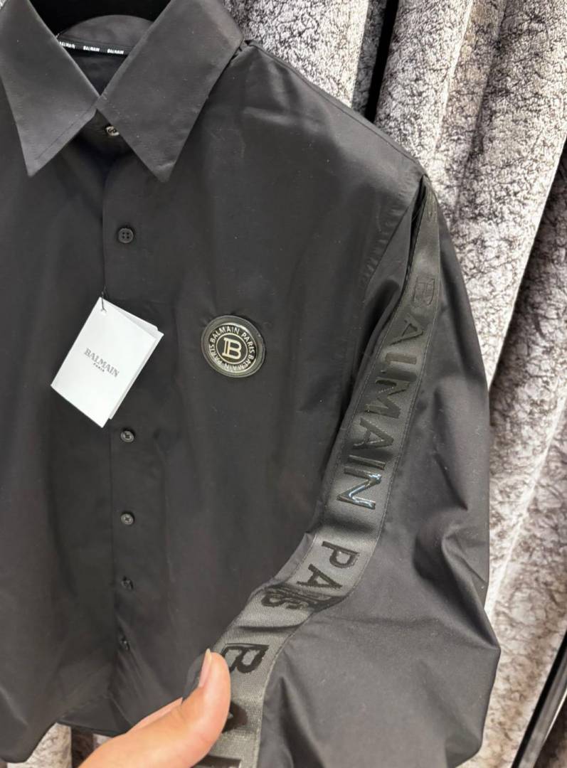 BALMAN IMPORTED STORE ARTICLE SHIRT black