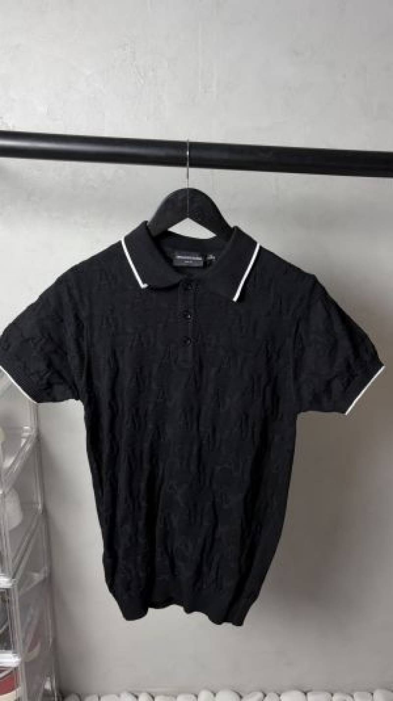 Armaani Exchange Premium Knit Polo T Shirt 1576. Sale offer VS1000