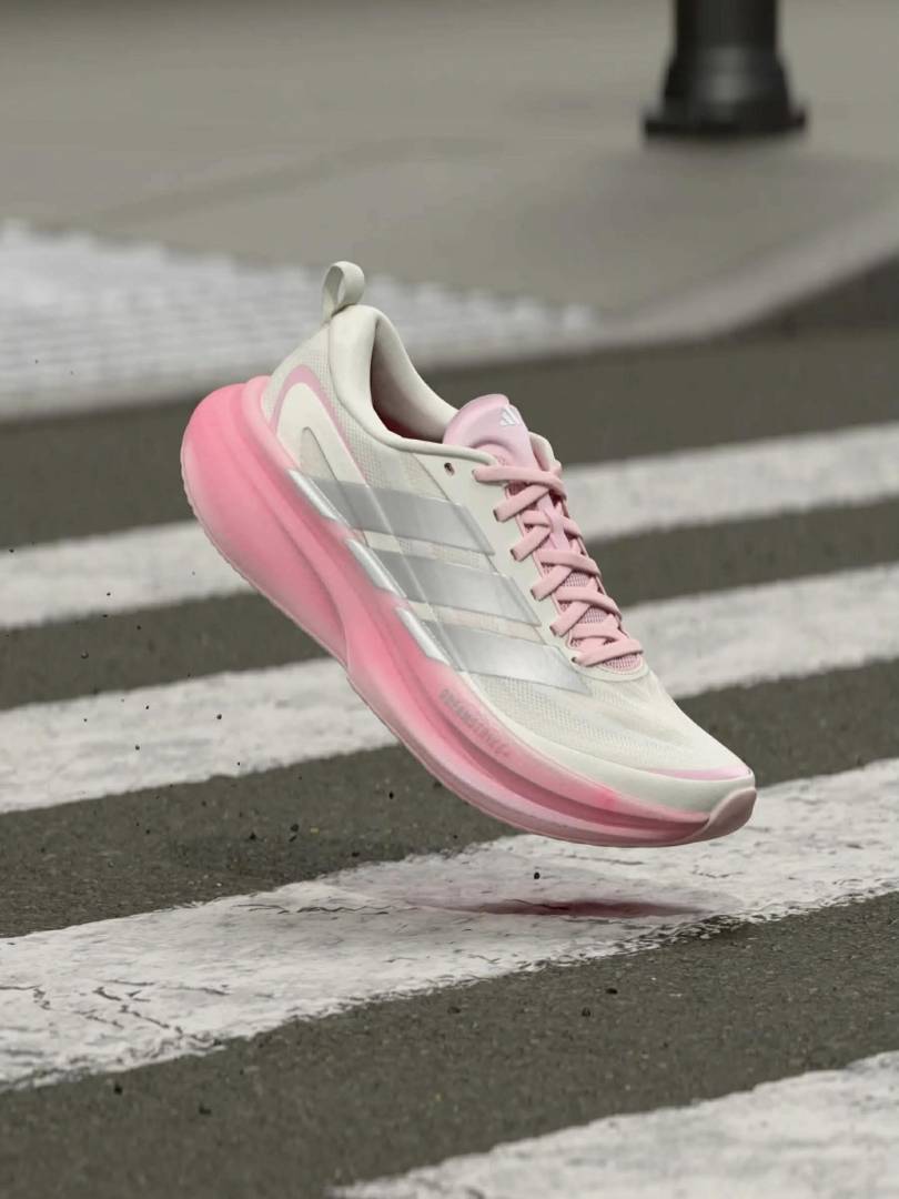 Adidaas Supernova Glide Pink Grey