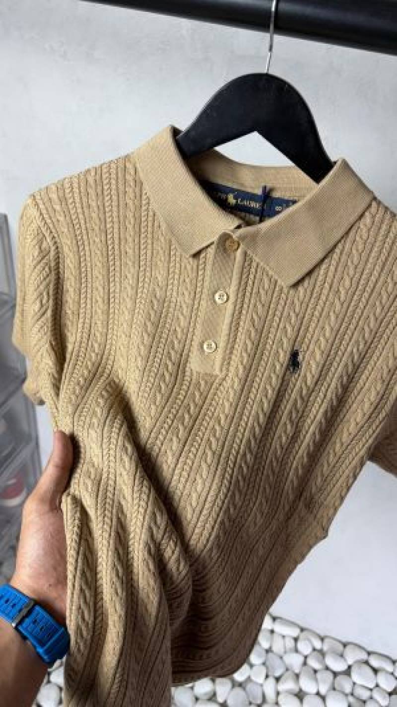 Ralp_ Laure n RL Premium Knit Polo T-Shirt 2021