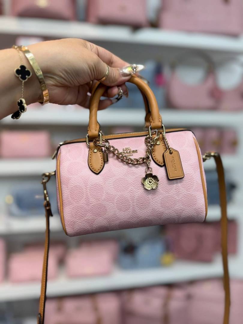 Coacch CB NWT Mini Rowan Pink Edition Crossbody With OriginalBox CarryBag & DustCover