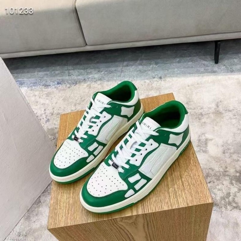 ameerii. skel top low green white
