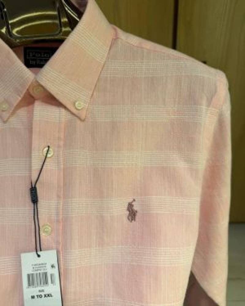 RALP-xH L-AUREN P-OLO IMPORTED STORE ARTICLE SHIRT PINK