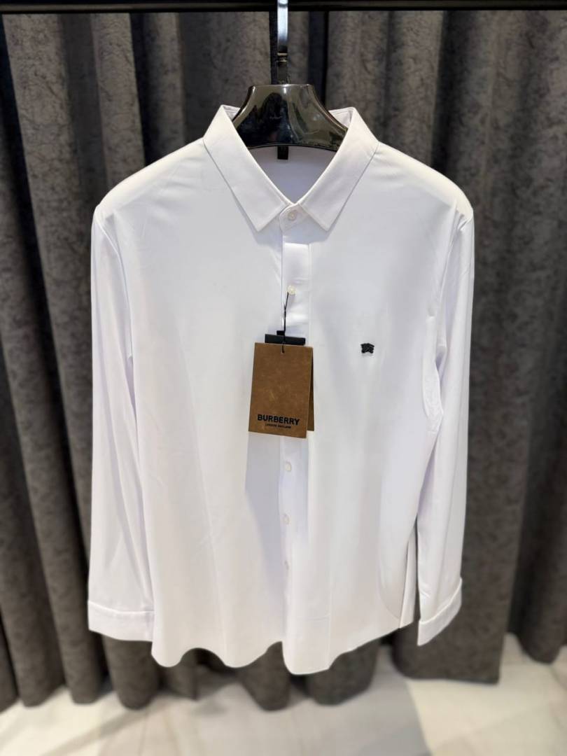 BURBERY IMPORTED TRENDING KOREAN SHIRT WHITE