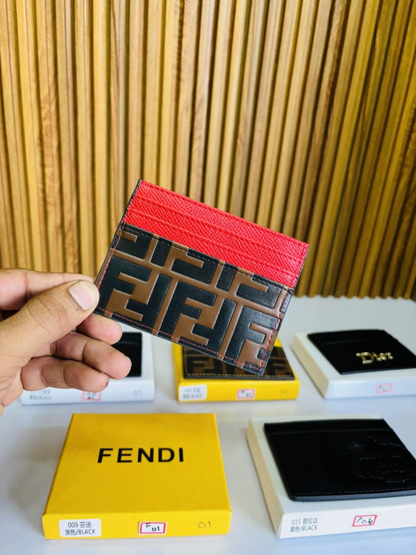 02 FENDY PREMIUM QUALITY CARD HOLDER WALLET