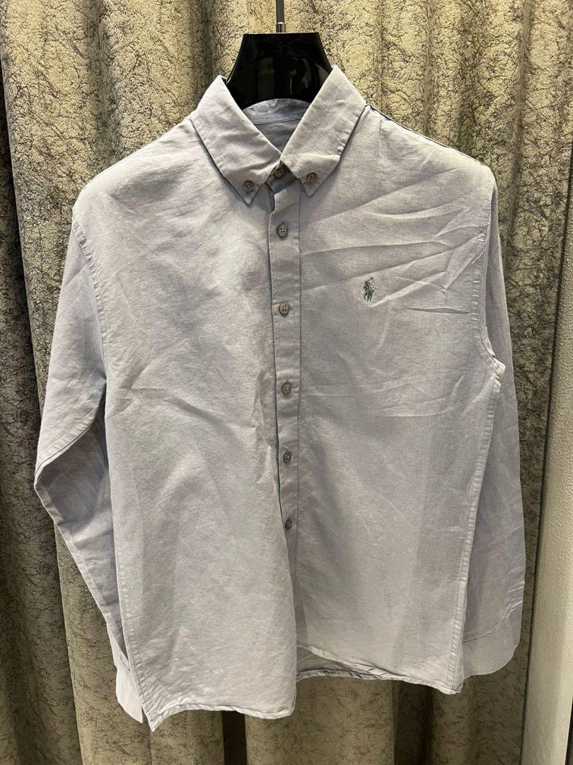 RALP- L-AUREN P-OLO IMPORTED STORE ARTICLE SHIRT leelan fabric