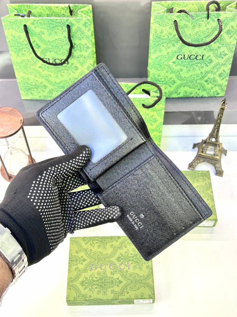 Guchi New Black Wallet Fa 48