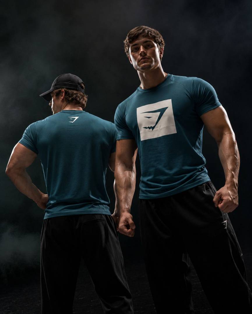 Gymshark Round Neck T-shirt English Blue