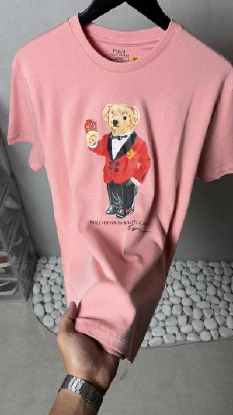 Ralf lauren bear premium round neck t-shirt 1103
