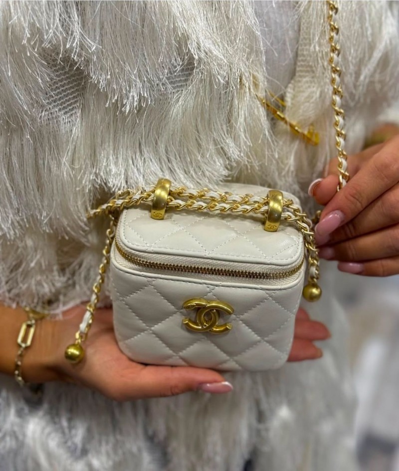 Chennel_Small_Vanity_Premium_Leather_Bag_With_Original_MagnetBox