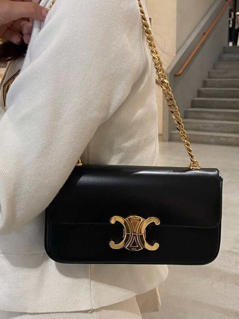 Celine Shoulder Bag Claude Triomphe With OriginalBox Packing