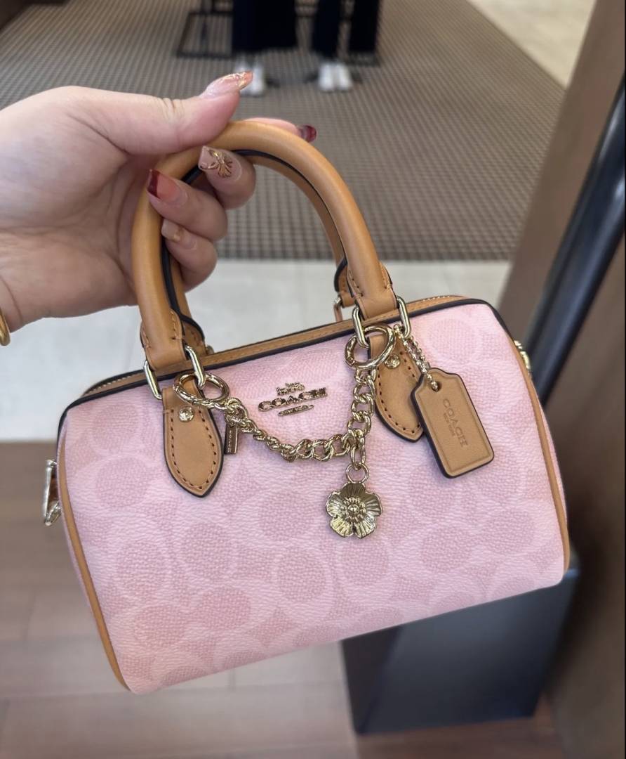 Coacch CB NWT Mini Rowan Pink Edition Crossbody With OriginalBox CarryBag & DustCover