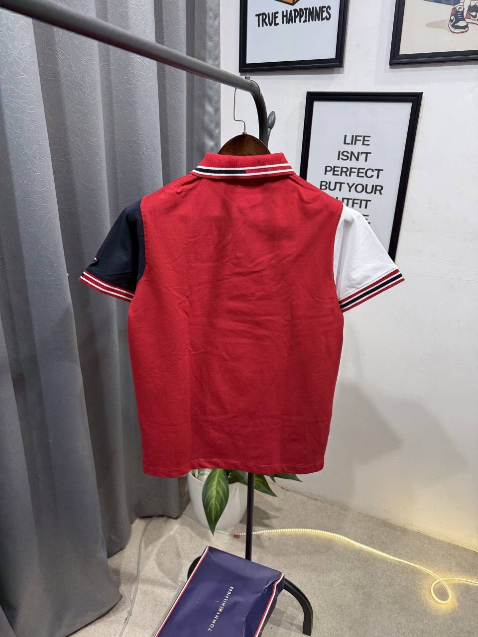 Tommy hilfigar box pack imported polo tshirt red