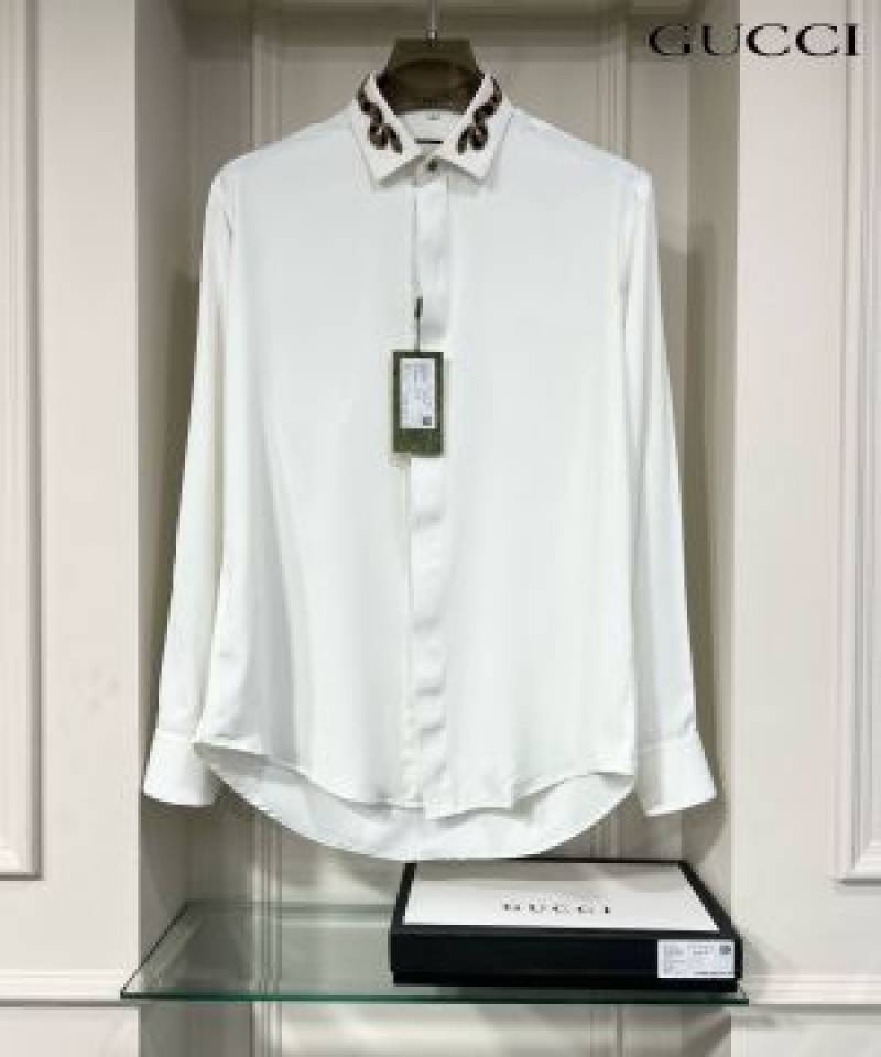 Gucci Snake Collar Design Imported Korean Shirt