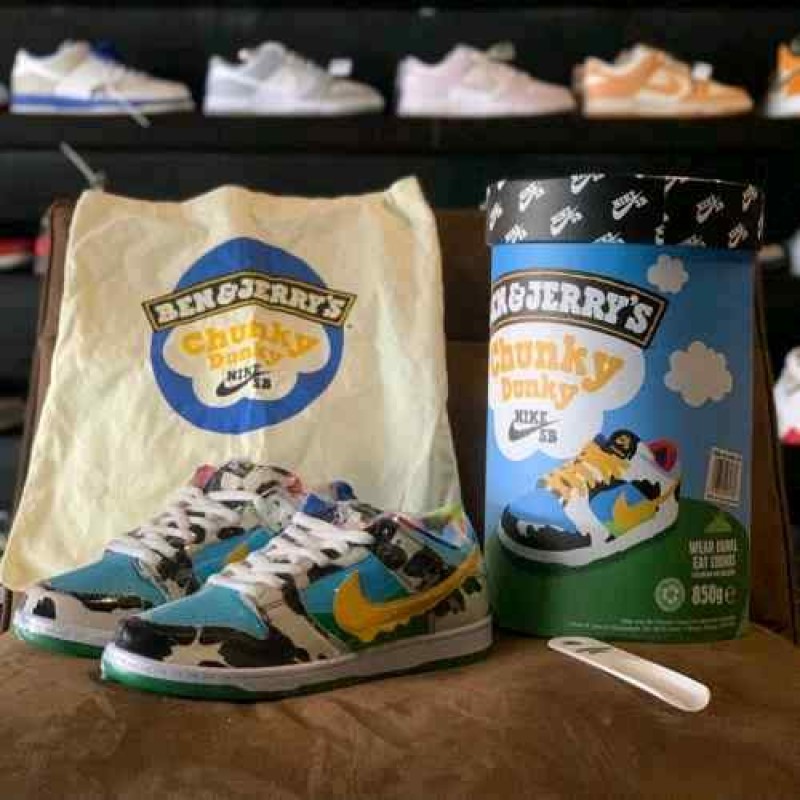 Nikkee SB Dunk Low Chunky Dunky BEN AND JERYY UA Quality Fix (No Return)