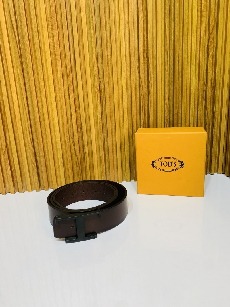 12 TODD'S BLACK BROWN PREMIUM QUALITY BELT WITH BOX