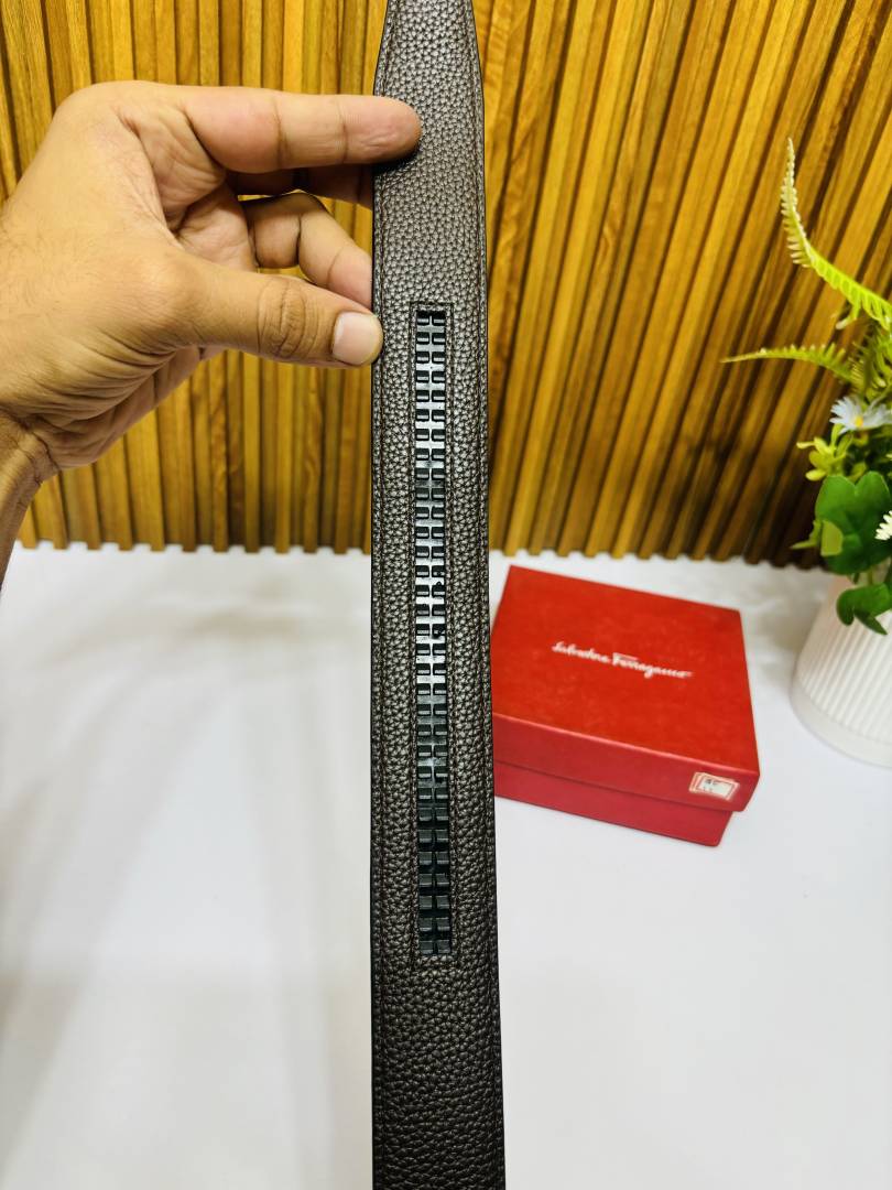 11 SF SALVATORE FERRAGAMMO PREMIUM QUALITY AUTOMATIC LOCK BELT