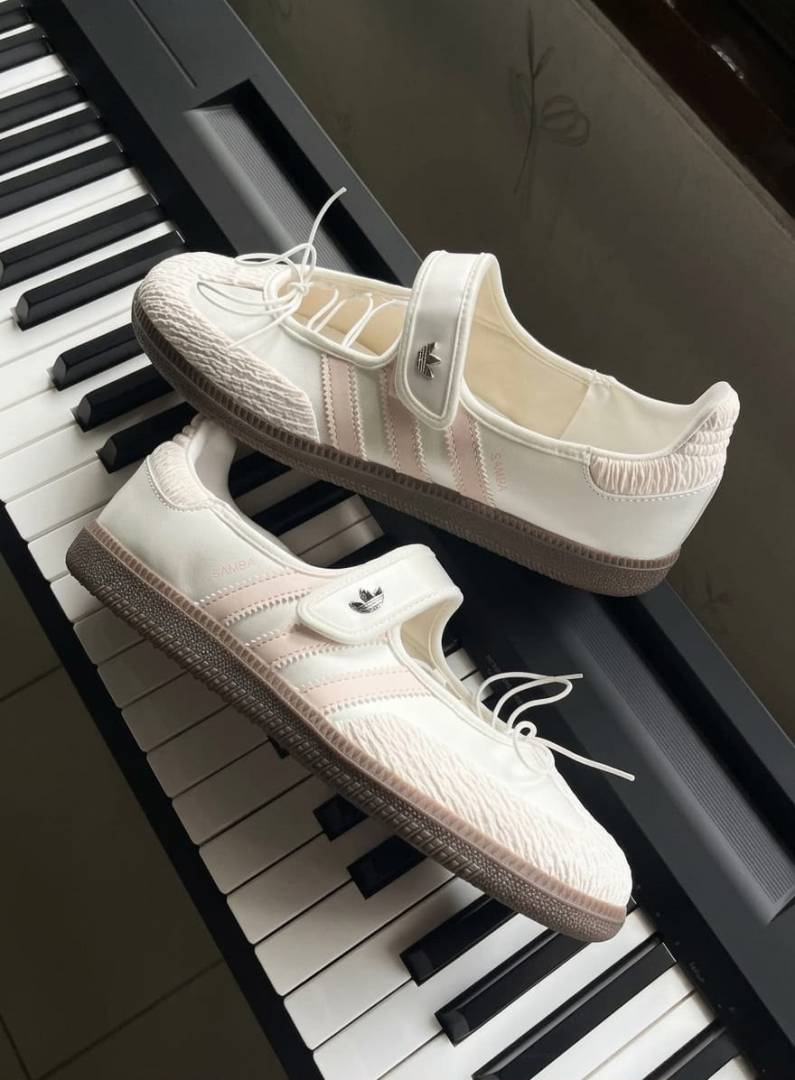 ADIDAAS SAMBA JANE CLOUD WHITE PINK