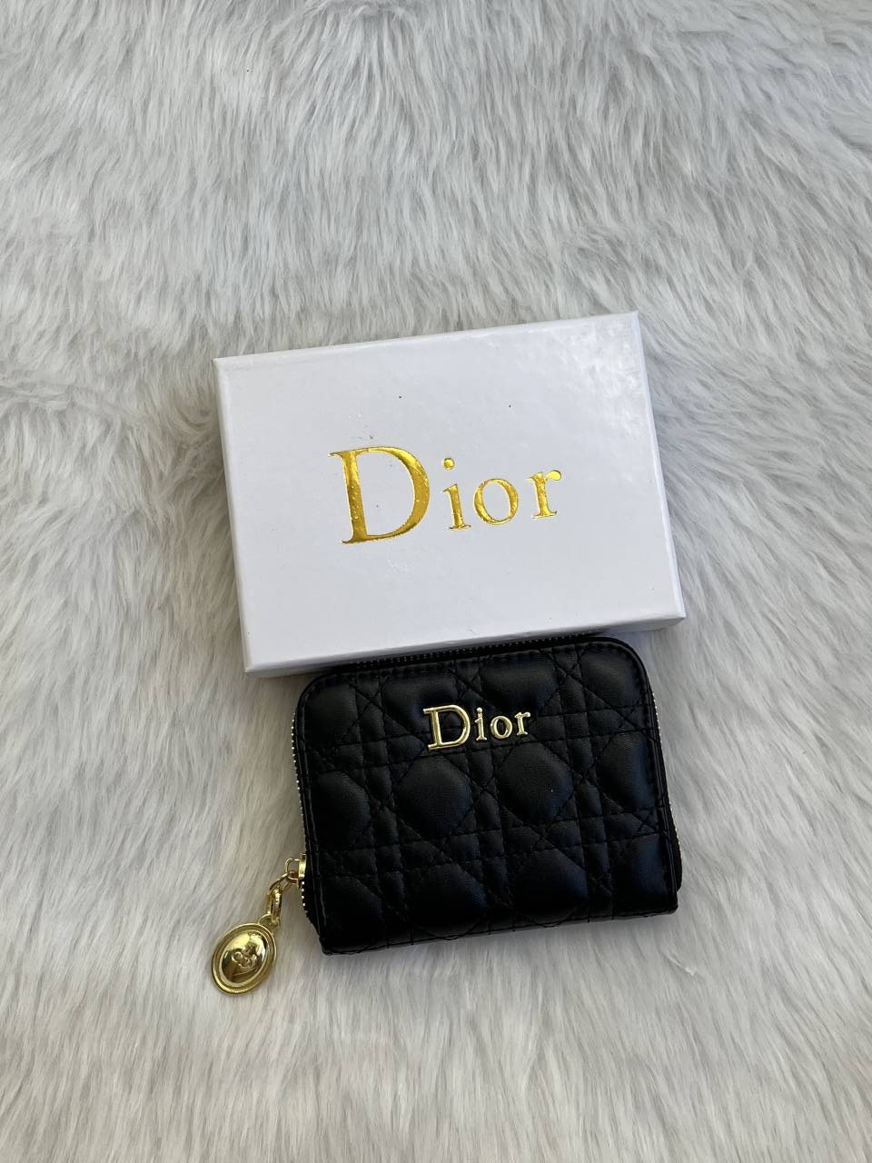 Diyor_103_Black_Mini_Zippy_Wallet_With_OriginalBox