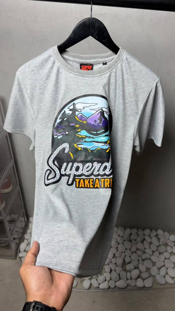 Super Dry Premium Round Neck T-Shirts 2801
