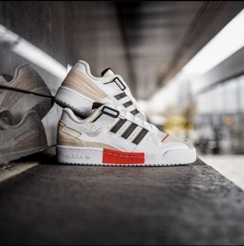 Adidas FORUM EXHIBIT LOW CLOUD WHITE ( Sale )