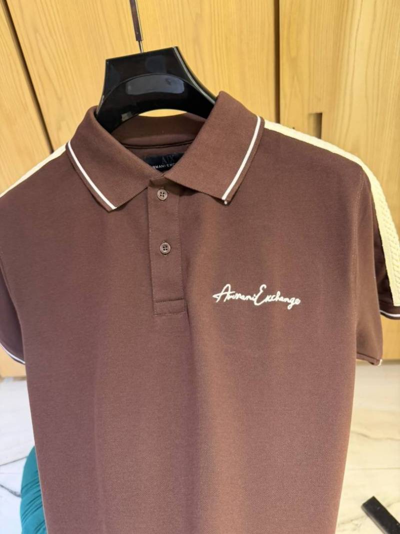 Arma-xi Exchange IMPORTED STORE ARTICLE POLO T-SHIRT