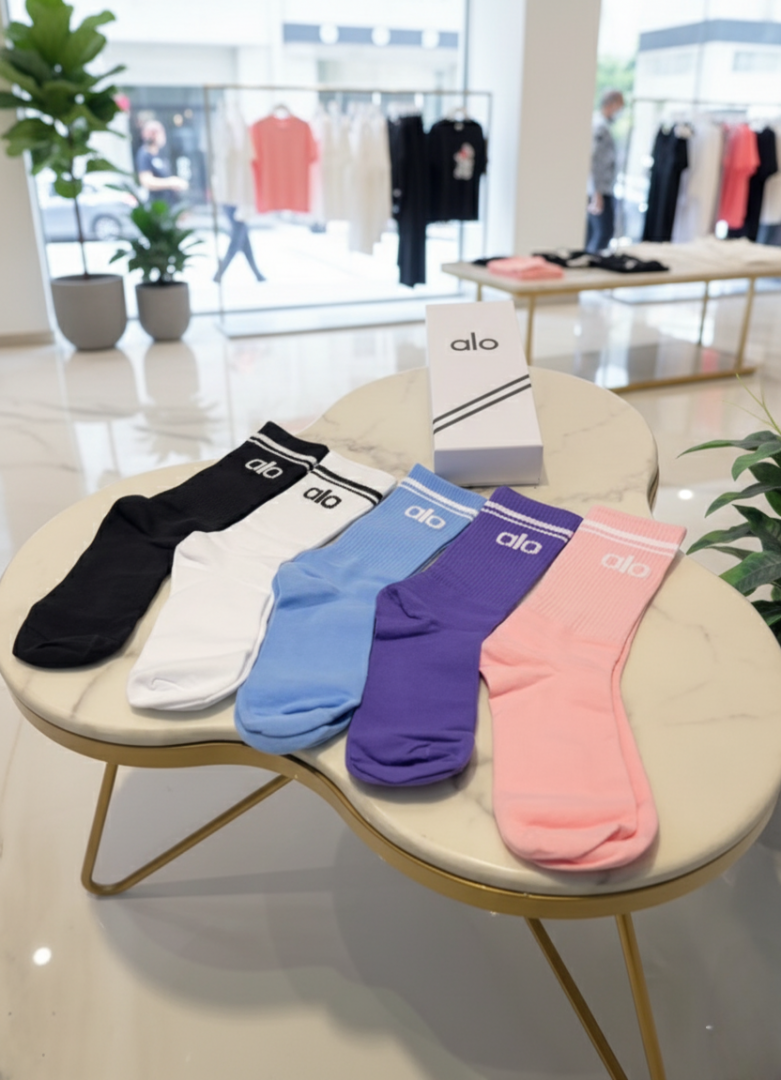 Alo IMPORTED SOCKS 5 PLEASE SET